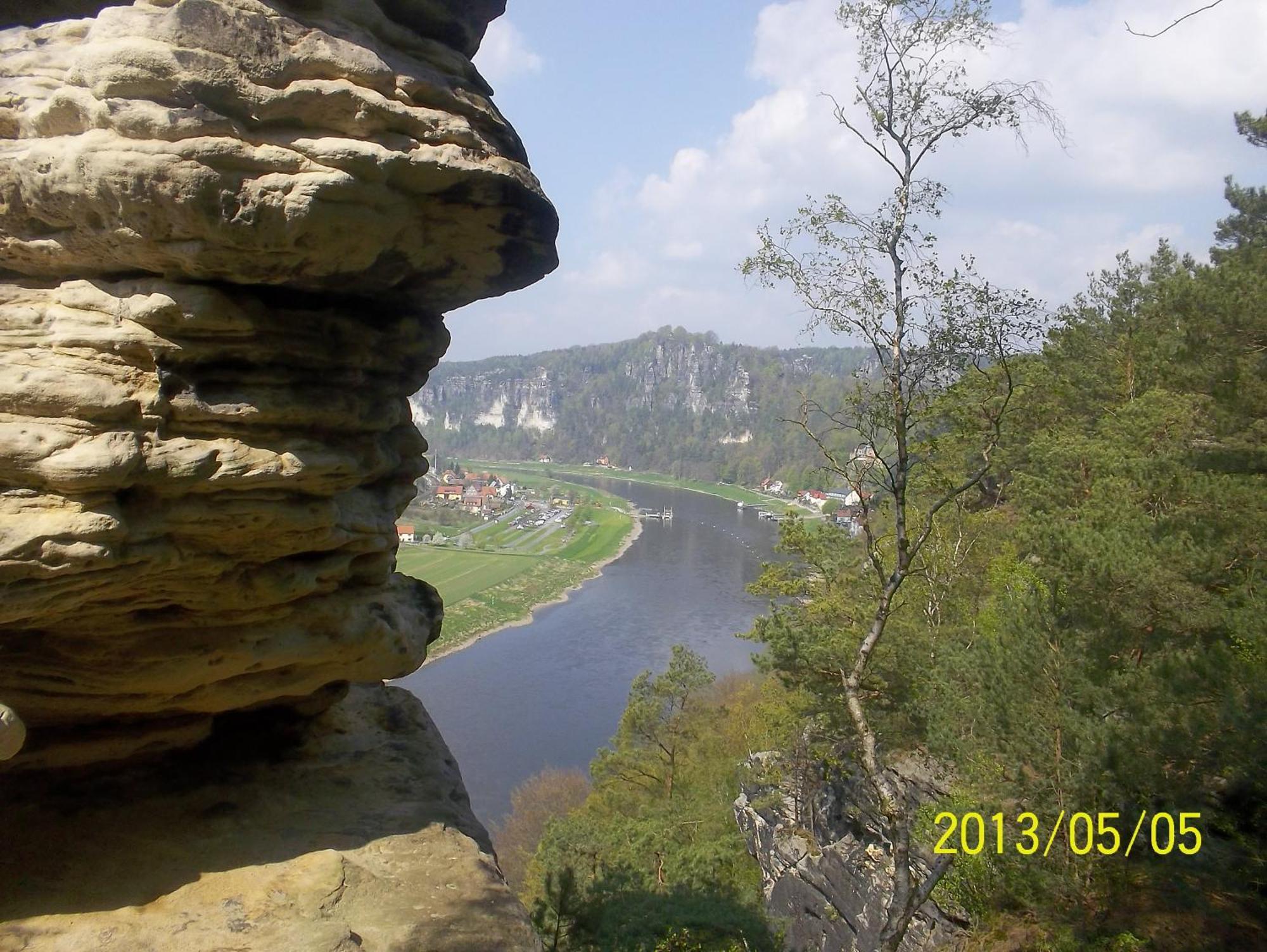 Ferienwohnung Zum Lilienstein Bad Schandau Dış mekan fotoğraf