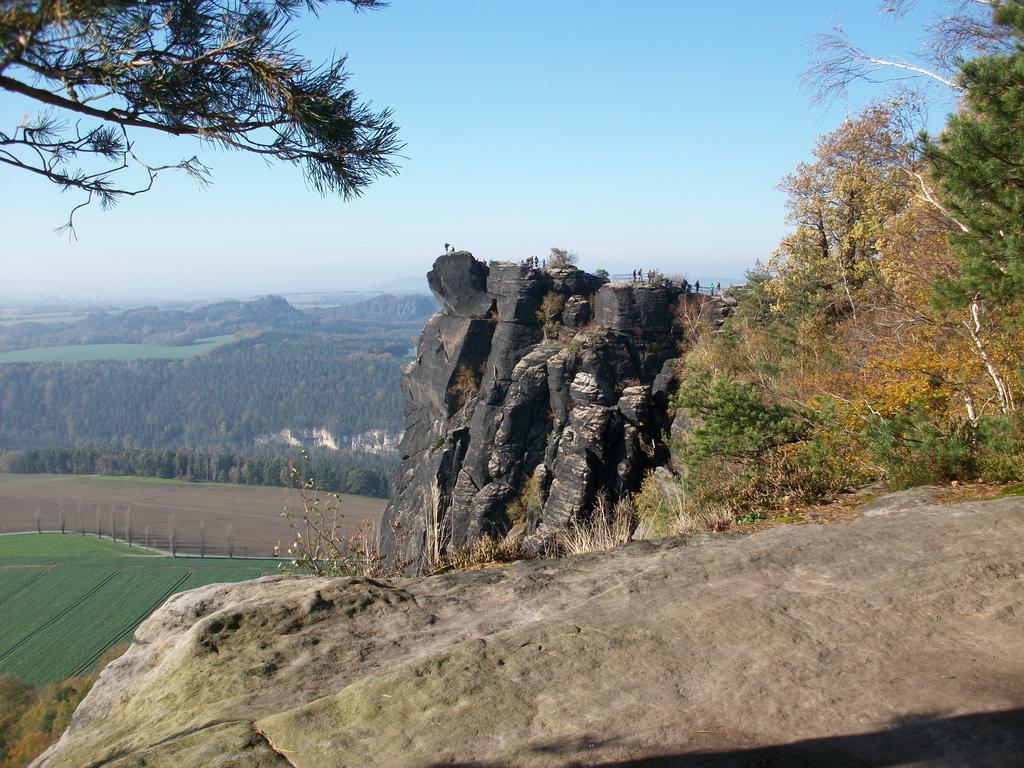 Ferienwohnung Zum Lilienstein Bad Schandau Dış mekan fotoğraf