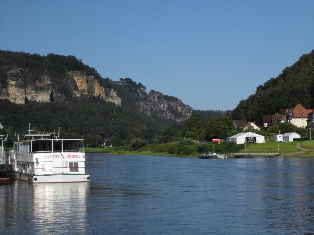 Ferienwohnung Zum Lilienstein Bad Schandau Dış mekan fotoğraf