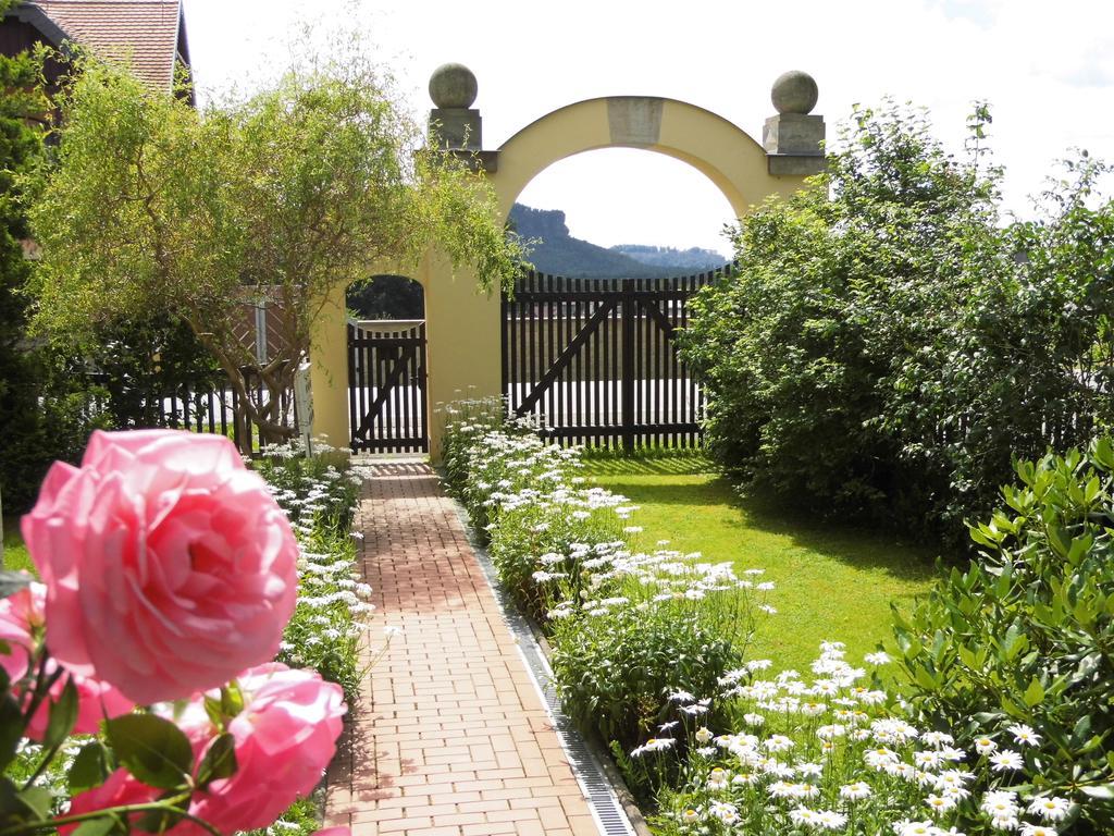 Ferienwohnung Zum Lilienstein Bad Schandau Dış mekan fotoğraf