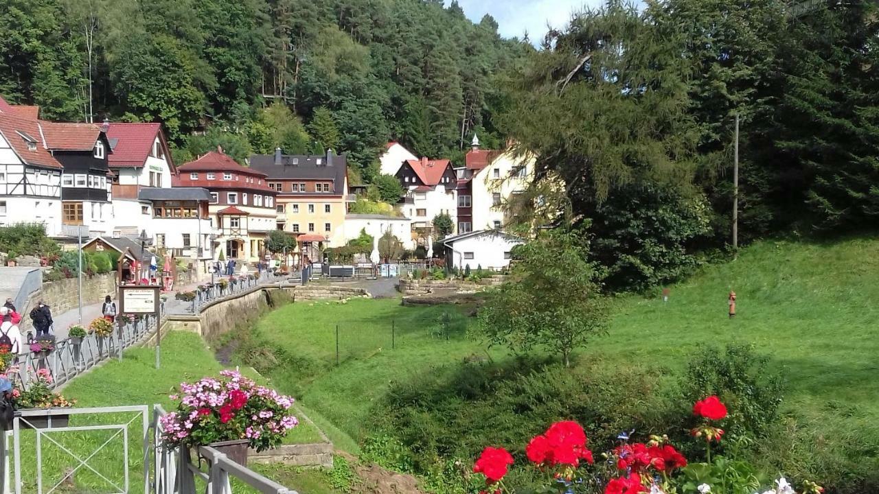 Ferienwohnung Zum Lilienstein Bad Schandau Dış mekan fotoğraf