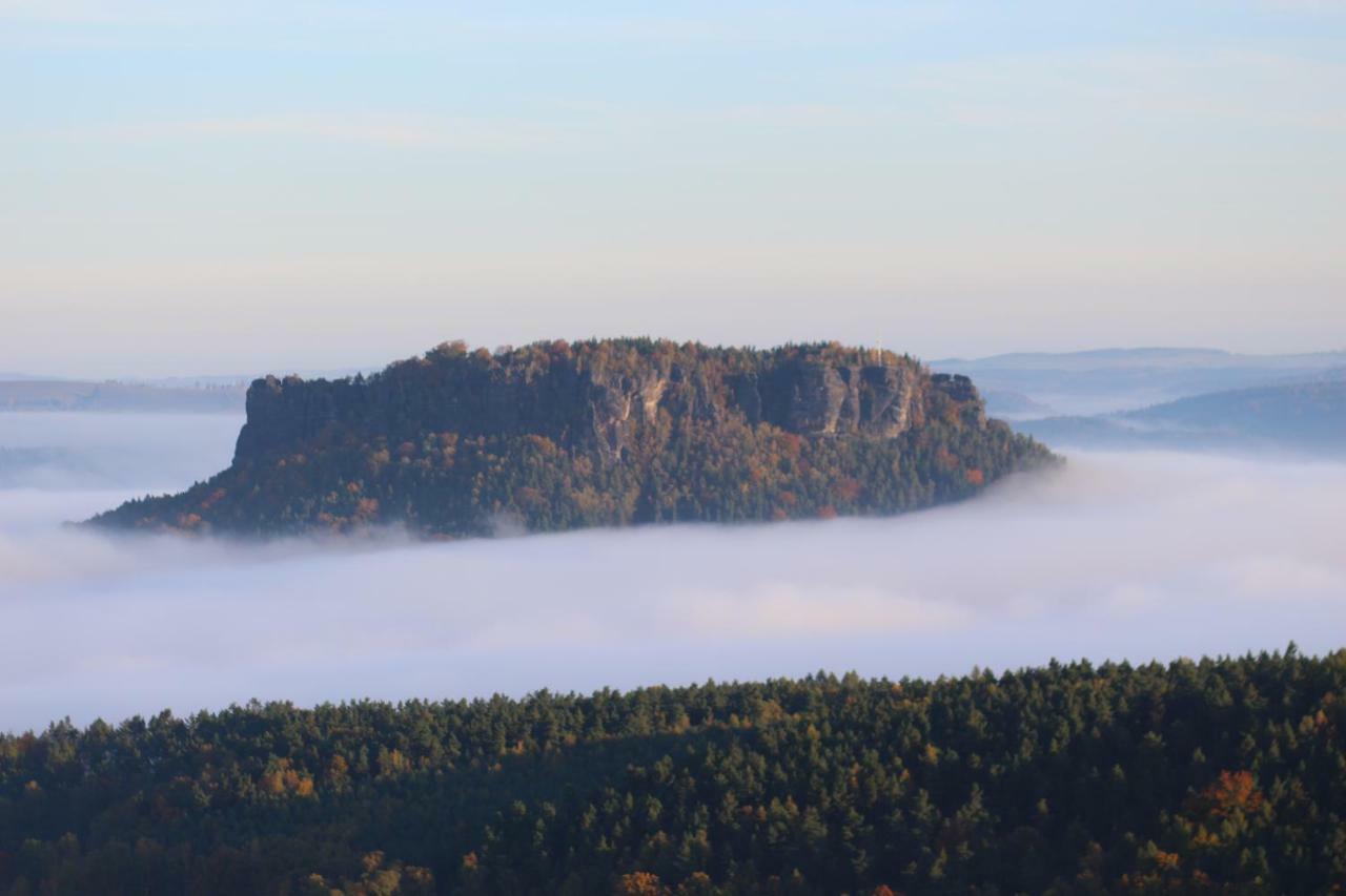 Ferienwohnung Zum Lilienstein Bad Schandau Dış mekan fotoğraf