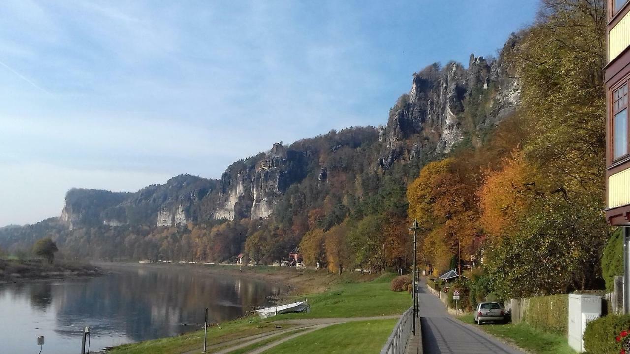 Ferienwohnung Zum Lilienstein Bad Schandau Dış mekan fotoğraf