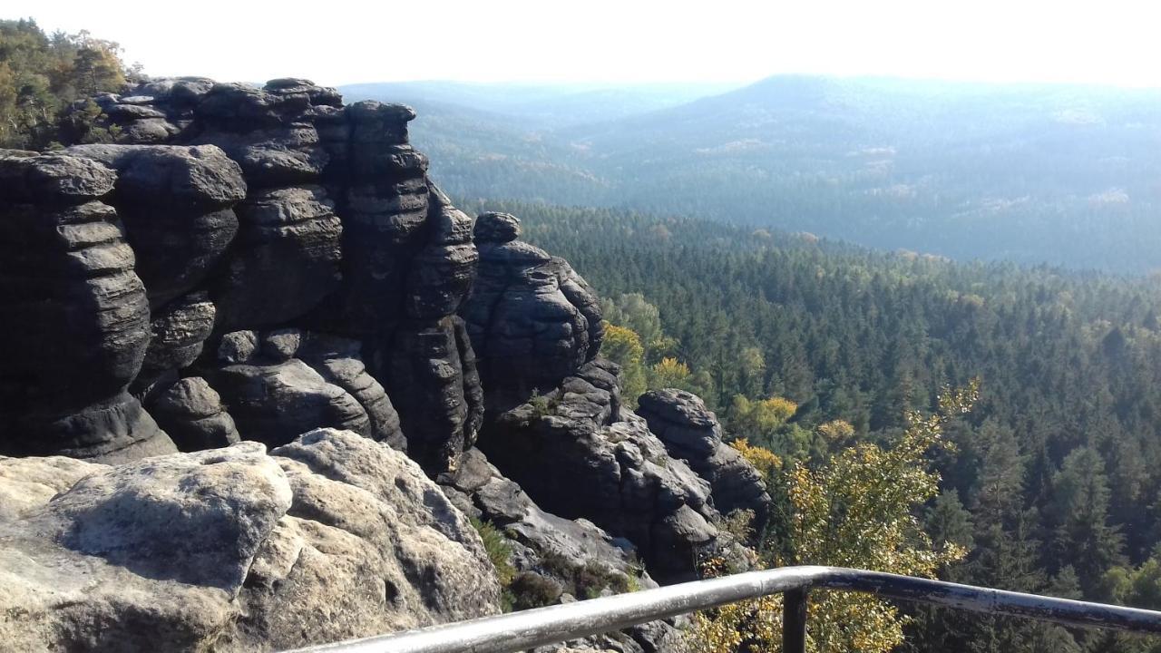 Ferienwohnung Zum Lilienstein Bad Schandau Dış mekan fotoğraf
